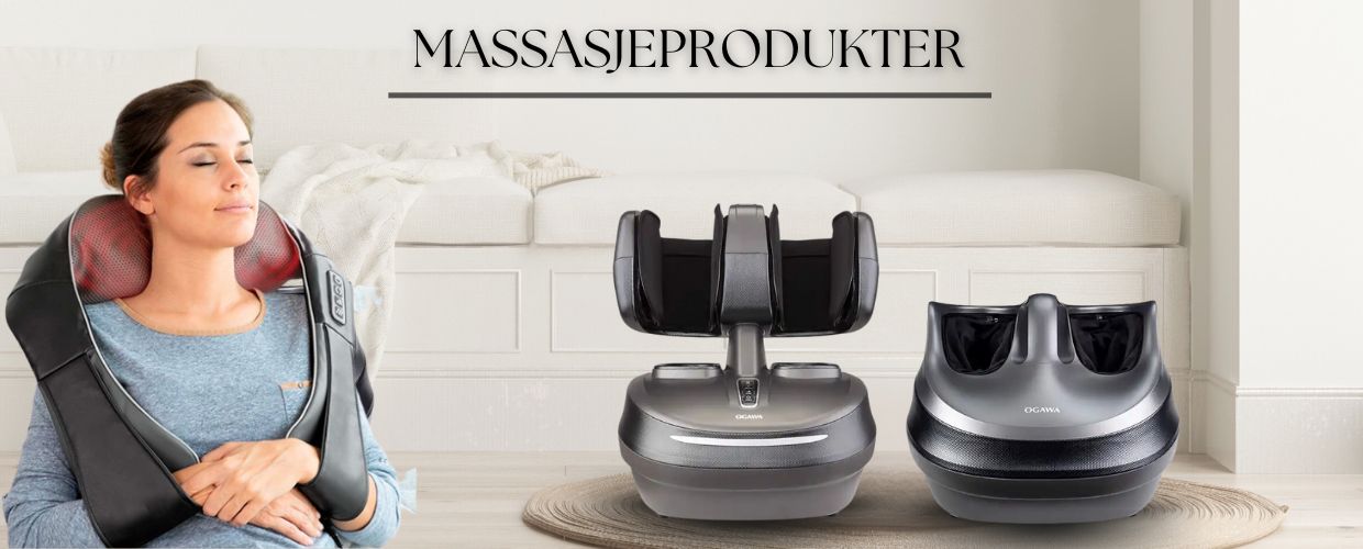 deilige massasjeprodukter fra OGAWA